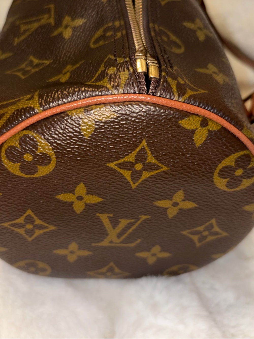 Louis Vuitton Monogram Canvas papillon Barrel Bag size 26 - Picture 13 of 13
